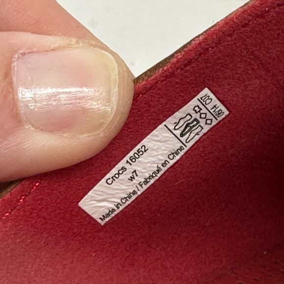 Crocs Cobbler 2.0 Leather Clogs - Cinnamon Mahogany - Picture 5 of 8